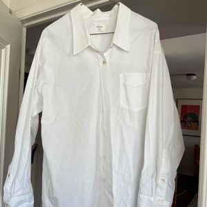 Wilfred White Button Up Shirt Size S